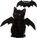 Halloween Pet Dog Cat Costume Vampire Wings Fancy Dress Bat Wings for Cats Dogs Neck Circumference from 25-35Cm and Bust from 45-65Cm